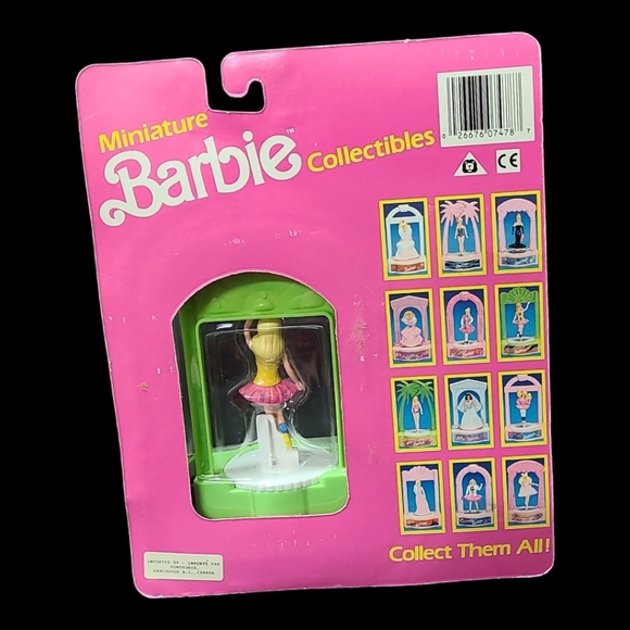 Vintage Mattel Miniature Barbie Collectibles "California Dream Barbie 1988" - Picture 6 of 9